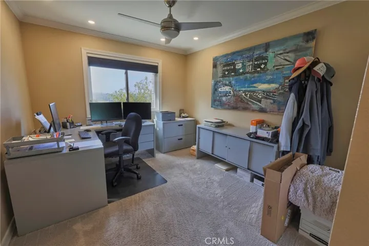 Third upstairs bedroom with views.