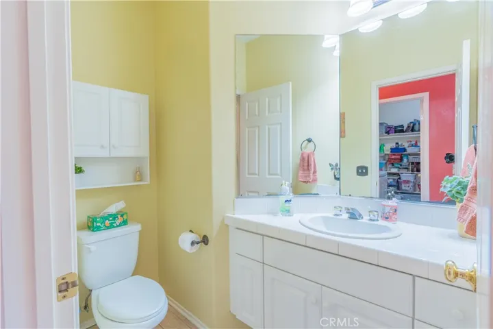 Downstairs half bath