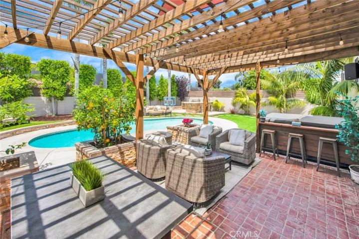 Covered Brick Patio