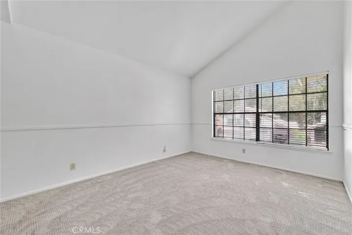 Large Third Bedroom with Vaulted Ceiling