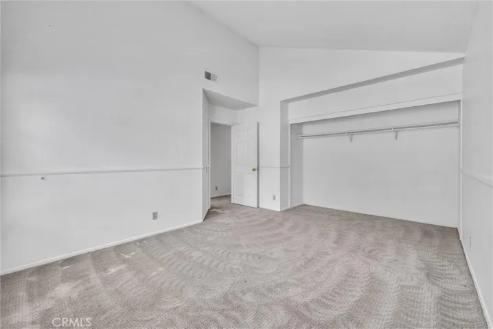 Large Third Bedroom with Vaulted Ceiling
