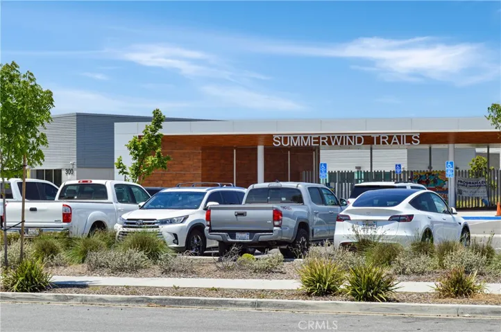 The new Summerwind Trails School is K-8 and right in the neighborhood, so it's close, but not TOO close