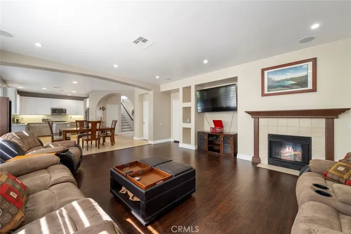 Family Room w/ Fireplace