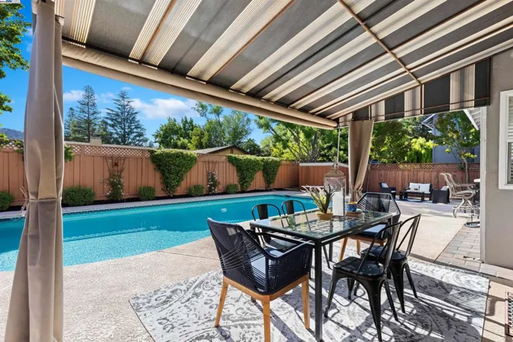 Backyard - awning
