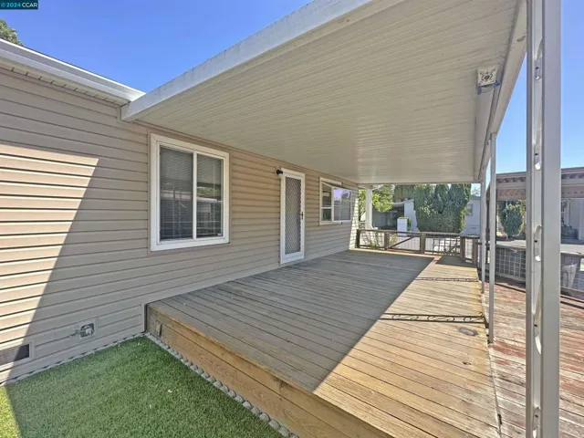 deck area