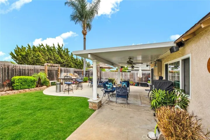 Backyard overview.