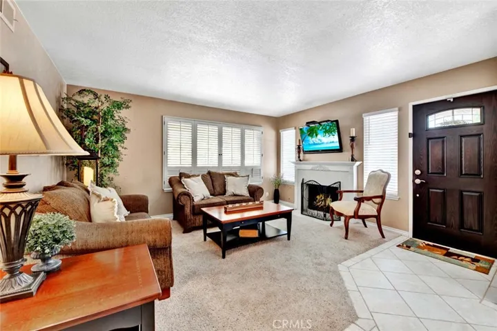 This is one of the two fireplaces.