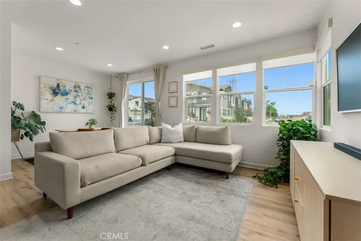 Natural Light and mountain views from your living room.