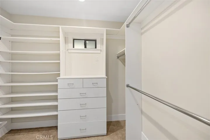 Primary Bedroom Closet.