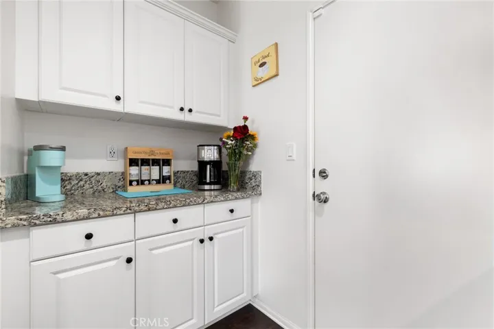 Kitchen nook and access to the 3-car garage
