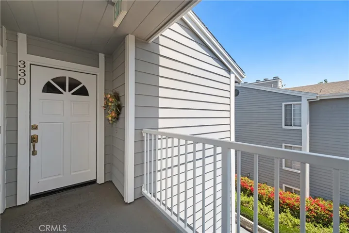 Front Door - End Unit