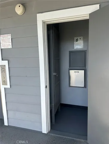 Trash Chute next to Elevator