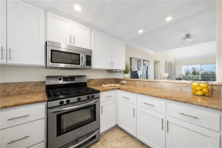 Kitchen with Harbor Views