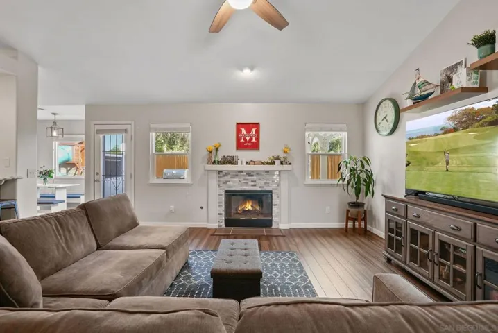 Enjoy cozy nights by your gas fireplace!