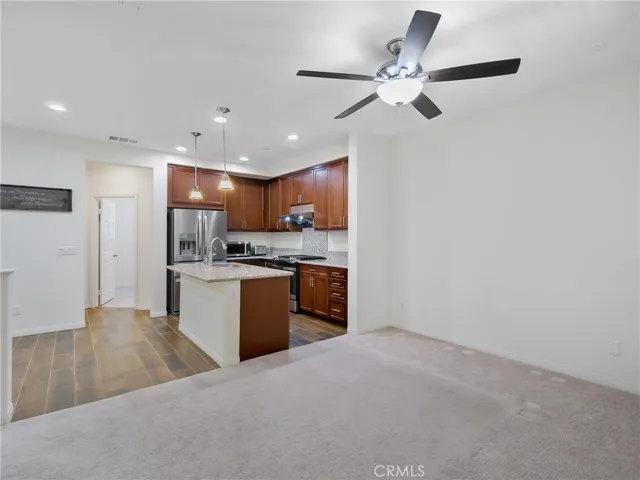 Kitchen & Living Room