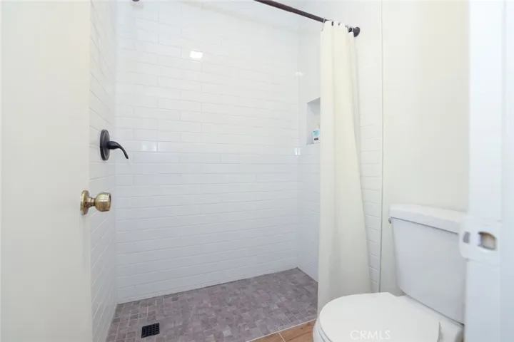upgraded restroom