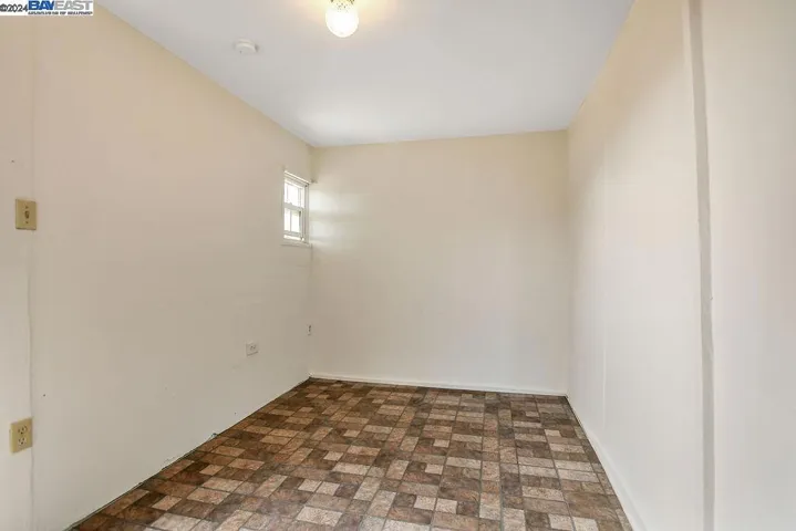 Enter this utility room from the back yard