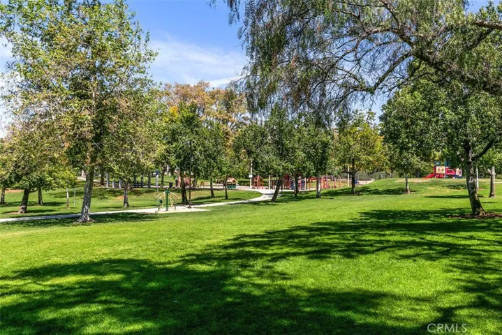 Rimgate's Park has a lot of green grass to play on