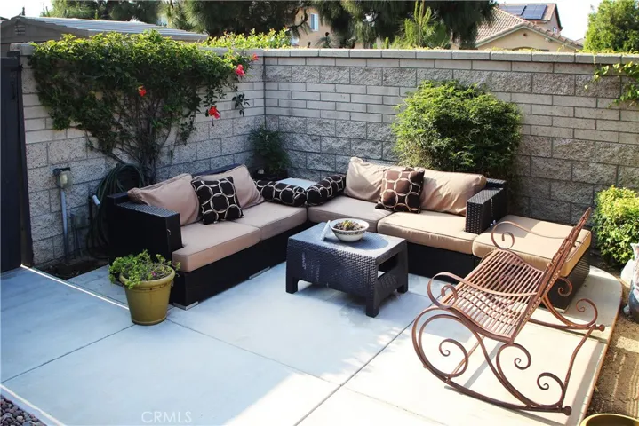 Front Side Sitting Area
