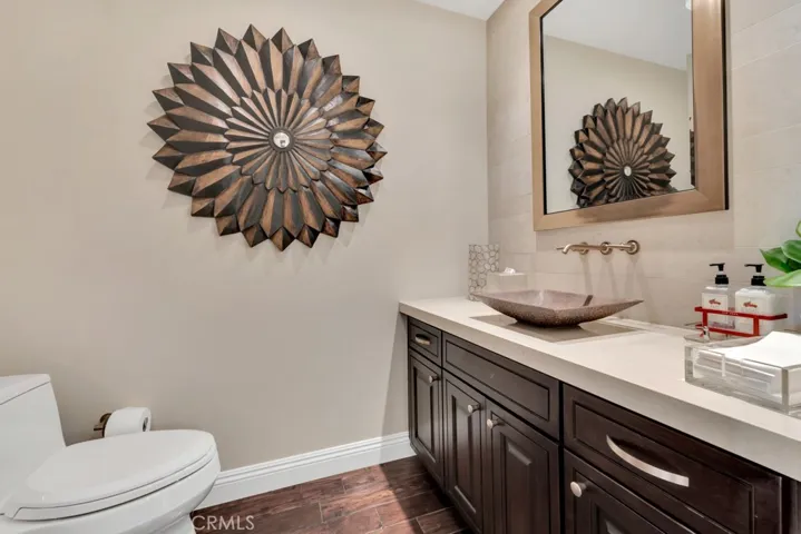 Powder bathroom