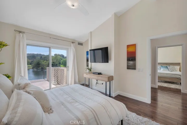 Upstairs bedroom 2 with balcony