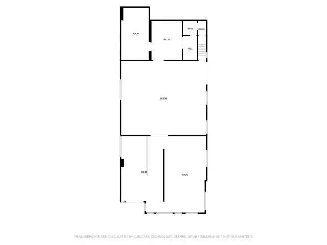 Downstairs floorplan