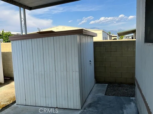 ADDITIONAL STORAGE FACING EAST
