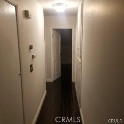 Here is a view of the hallway leading to the bedrooms