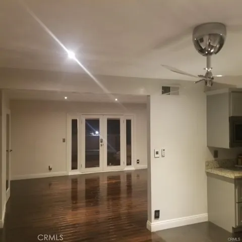 Here is a look from the dining room into the family room