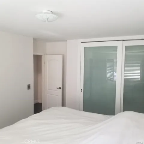 The is a view of the primary bedroom