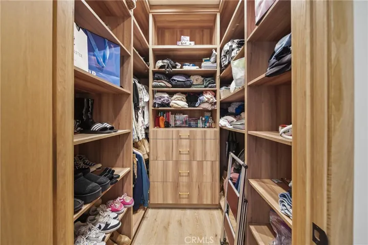 Bedroom 4 walk in closet.