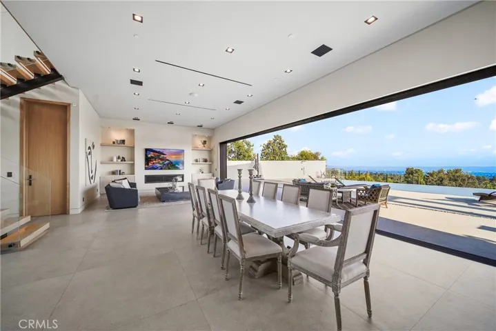 Indoor outdoor living at its finest.