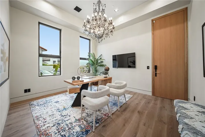 Executive office downstairs.