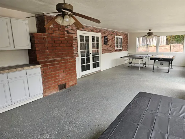 Enclosed patio