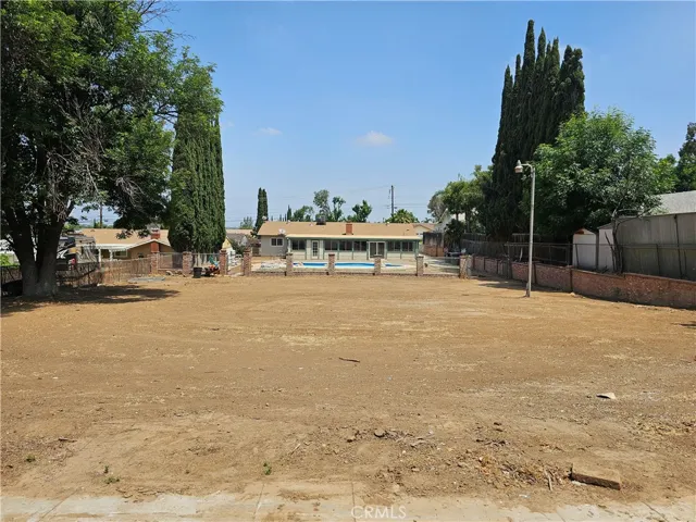 Back yard 1/2 acre