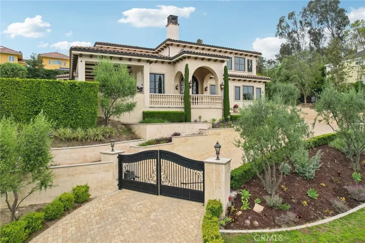 Exterior Front with Automated Gate