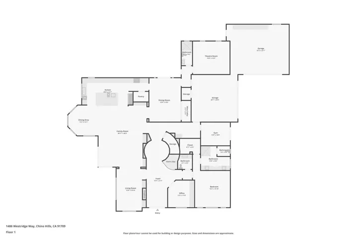 Floorplan 1st floor