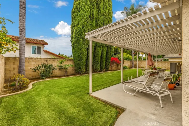 Covered patio