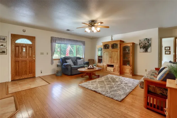 Beautiful Hardwoods Living Area