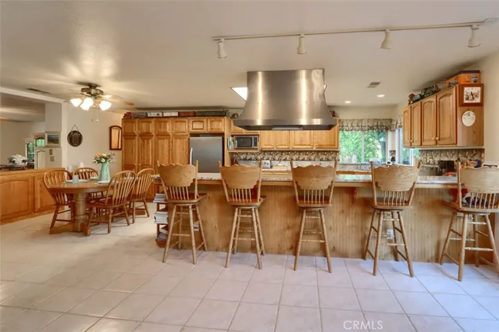 Counter Seating overlooking Chefs Kitchen