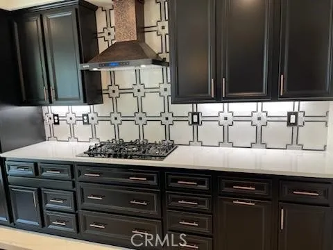 Kitchen after reno with copper hood