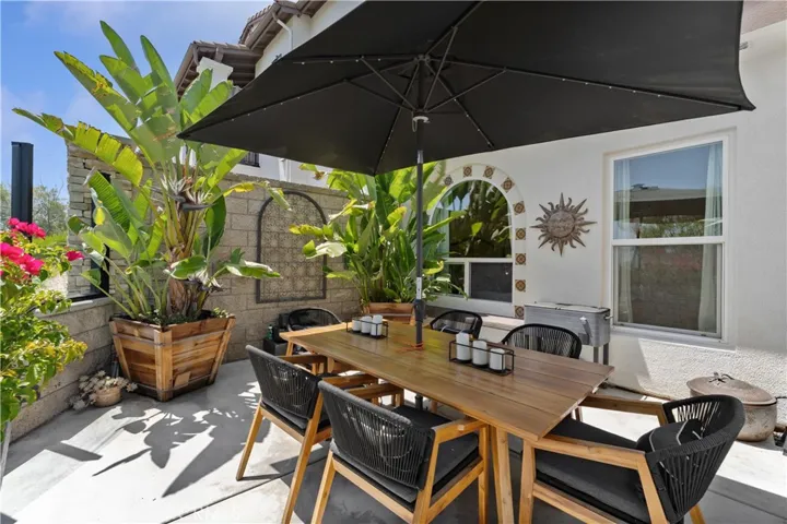 Generous space for BBQs and entertaining.