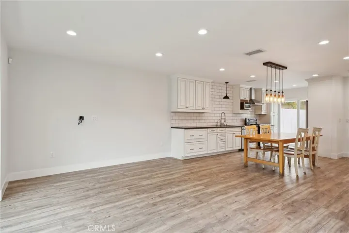 Living Room and Kitchen
