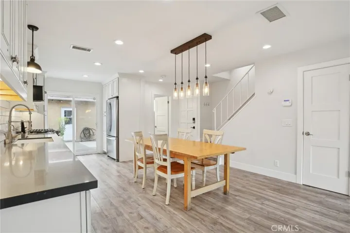 Kitchen to Slider and Patio/Garage