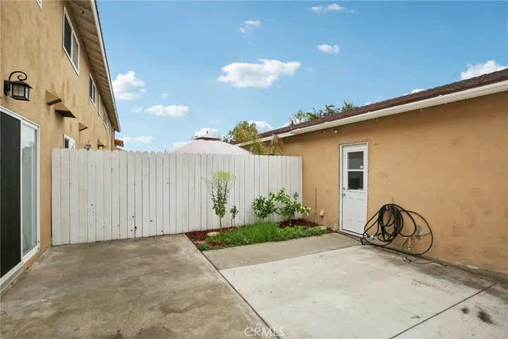 Back Patio to Garage Entrance