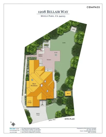 1208 Bellair Way, Menlo Park, California 94025