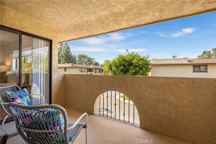 Relax out on your private balcony
