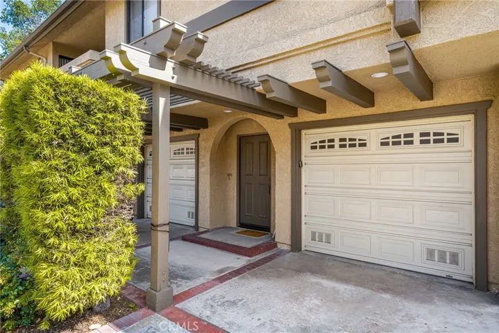 your extra large 1 car garage is to the right of the front door