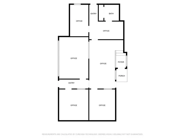 Office Estimated Floor Plan