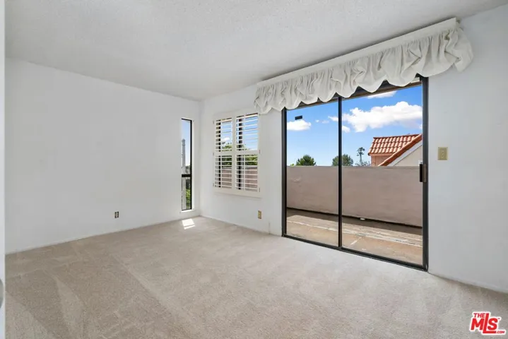 third bedroom with large terrace and ocean views